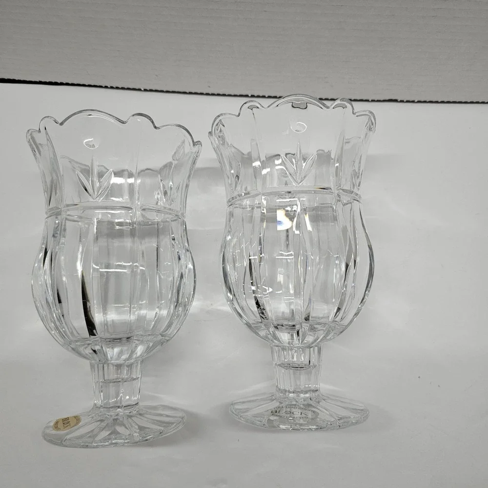 Vtg Block 24%‎ Lead Crystal 7